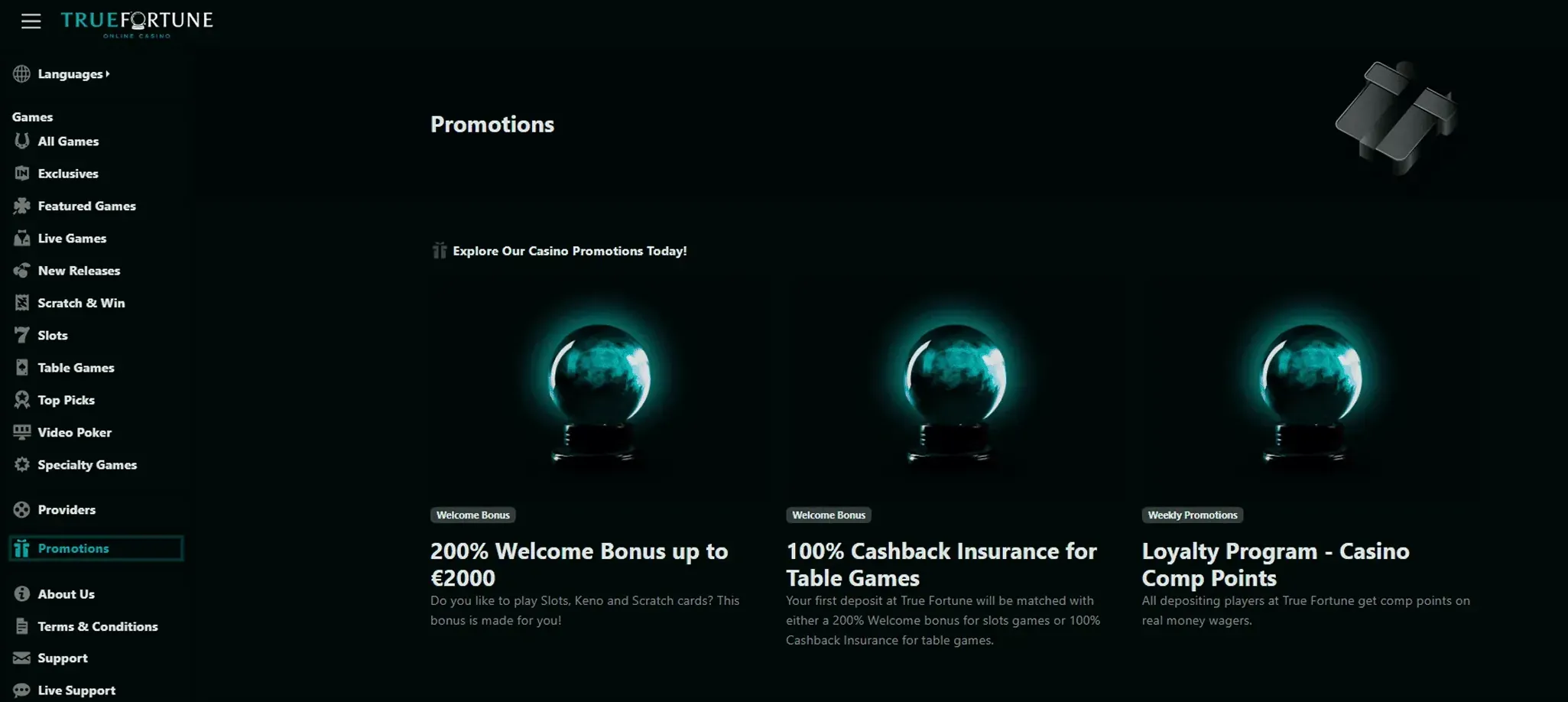 True Fortune Casino banner 3